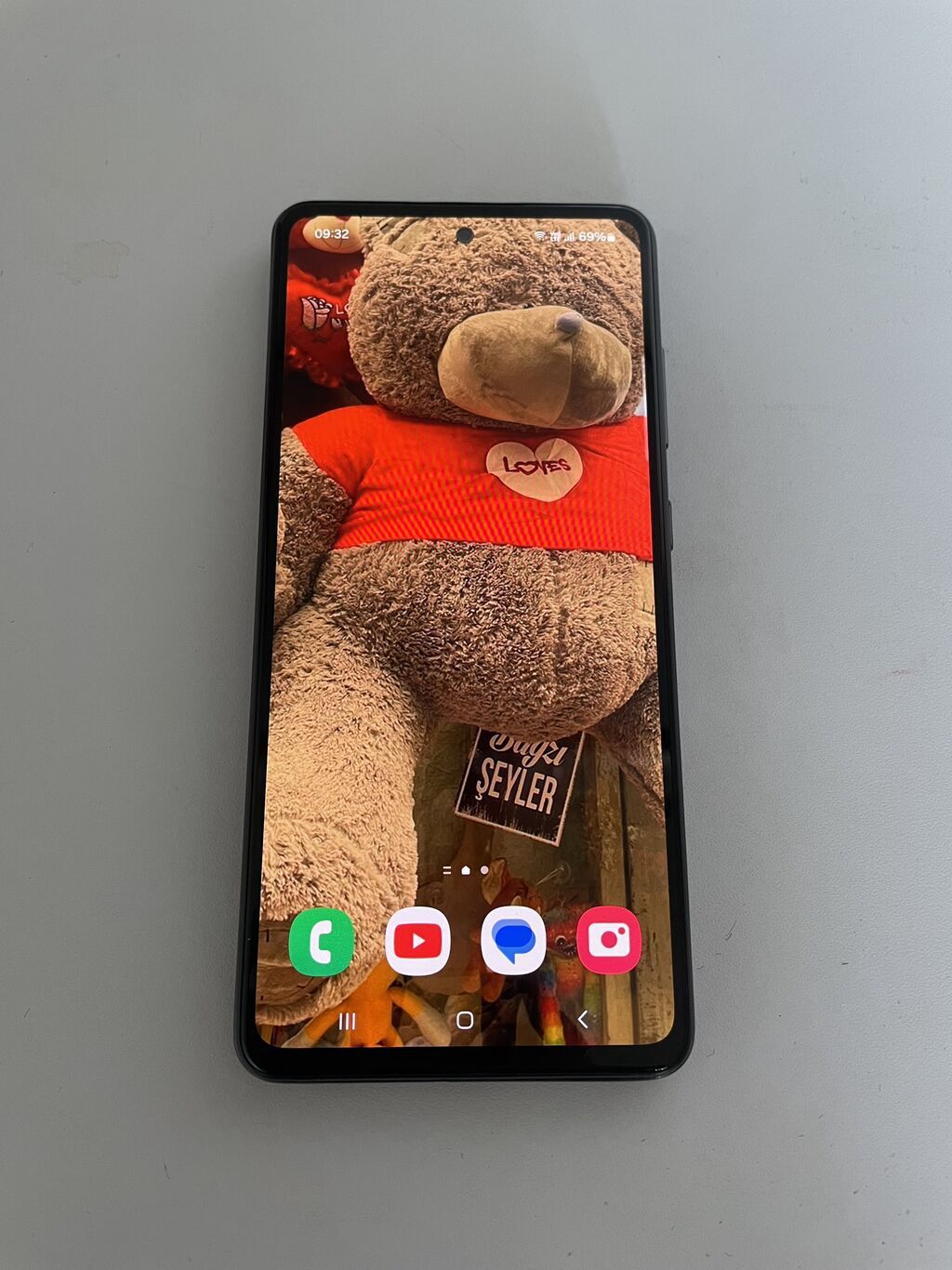 Samsung Galaxy A52, 128 GB, rəng - Qara, Barmaq izi, İki sim kartlı, Face ID — Samsung, Bakı