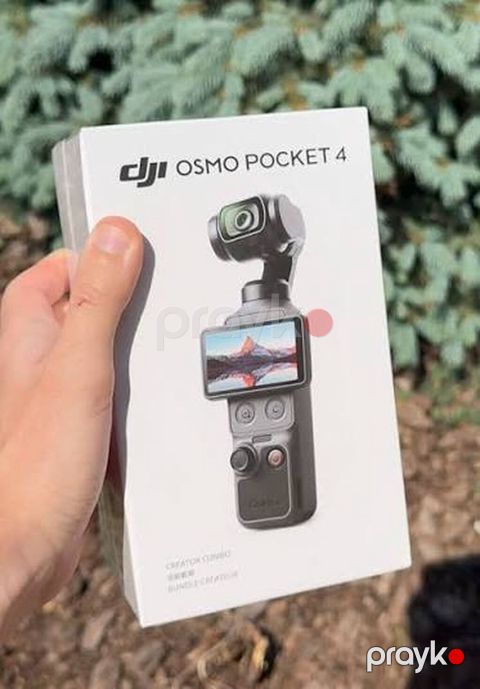 DJI Osmo Pocket 4 – cib ölçülü 3 oxlu stabilizatorlu kamera - Kompakt — Bakı