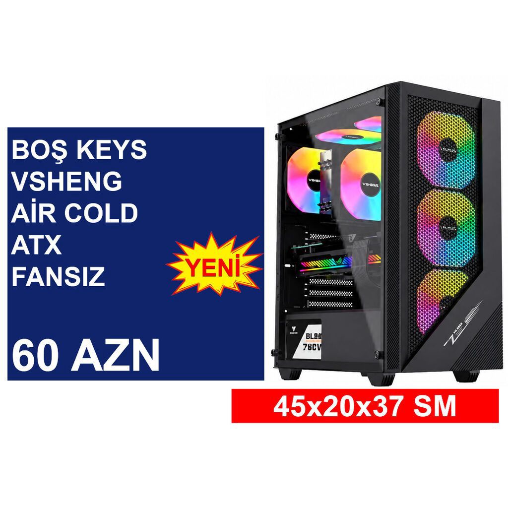 Boş Keys “Vsheng Air Cold ATX” ⭐Boş Keys Vsheng Air Cold ATX (Yeni) – - 1