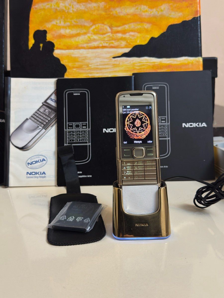 Nokia 8800 Gold Arte — Telefonlar və qadjetlər, Bakı (3)