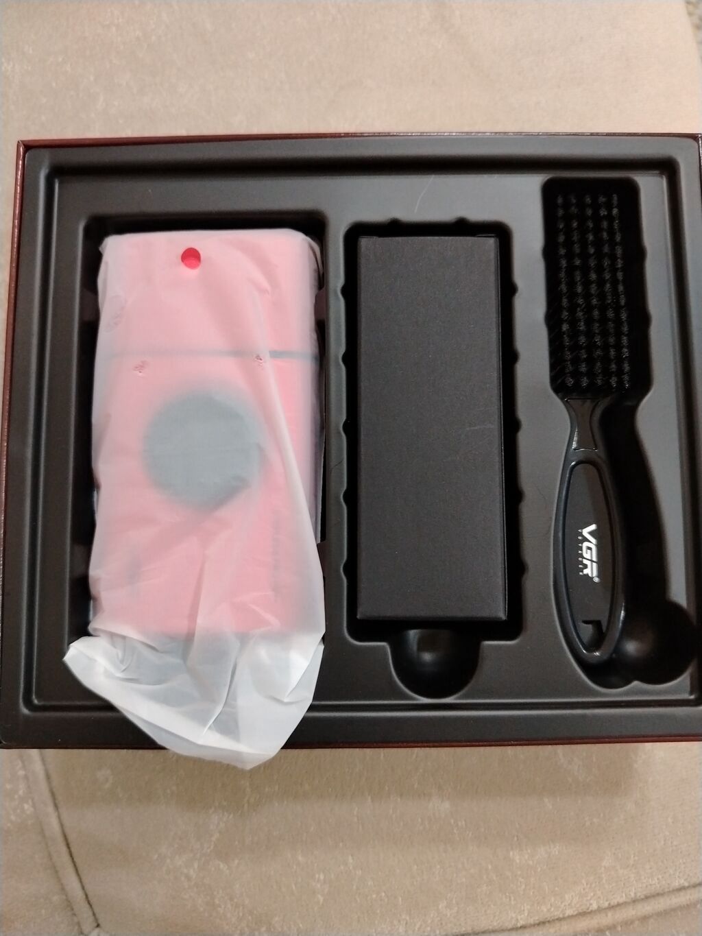 VGR V-377 Professional Double Foil Shaver – Barber Series - Yüksək — Elektronika, Bakı (2)