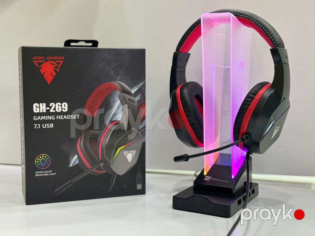 Qulaqlıq "Jedel GH269 RGB Stereo 7.1 Surround USB" — Elektronika, Bakı (2)