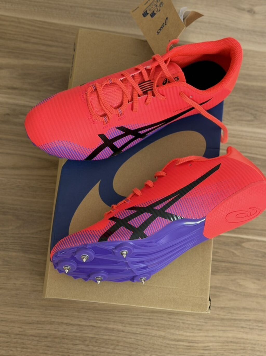 ASICS Hyper Sprint yüngül atletika tikanlı ayaqqabıları - Növ: Sprint — Şəxsi əşyalar, Şəmkir (2)