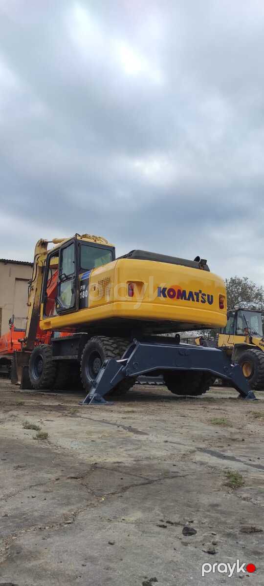 Təkərli Ekskavator "KOMATSU PW180-7, 19 ton, 2008-ci il — Avto, Bakı (6)