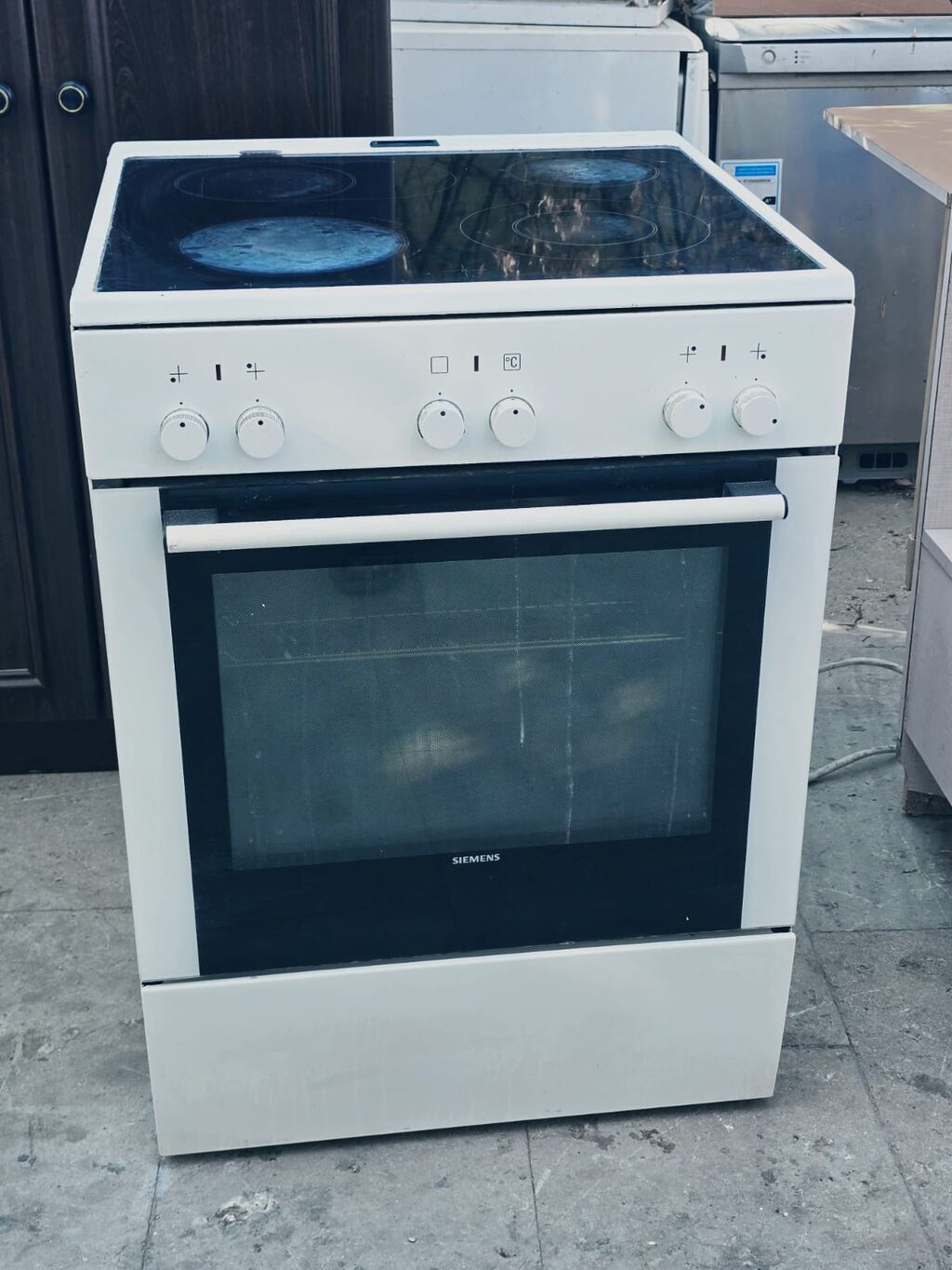Siemens elektrik sobası və şüşə-keramika plitə - Brend: Siemens -