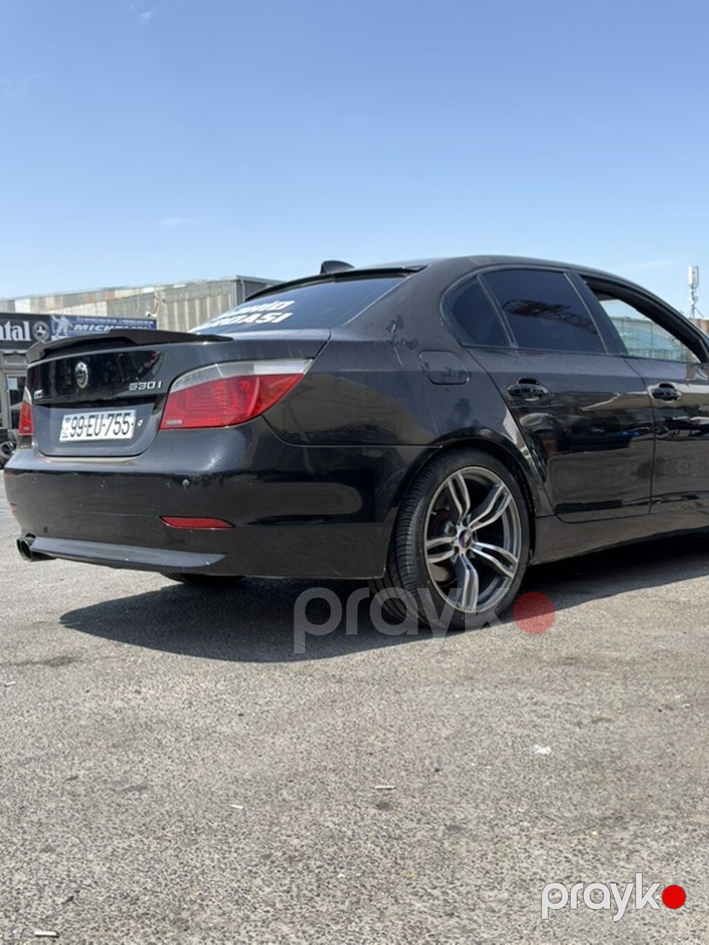 BMW 5 Seriyası (E60) sedan - Rəng: qara, tünd şüşələr - Ban: sedan — Avtomobillər, Bakı (10)