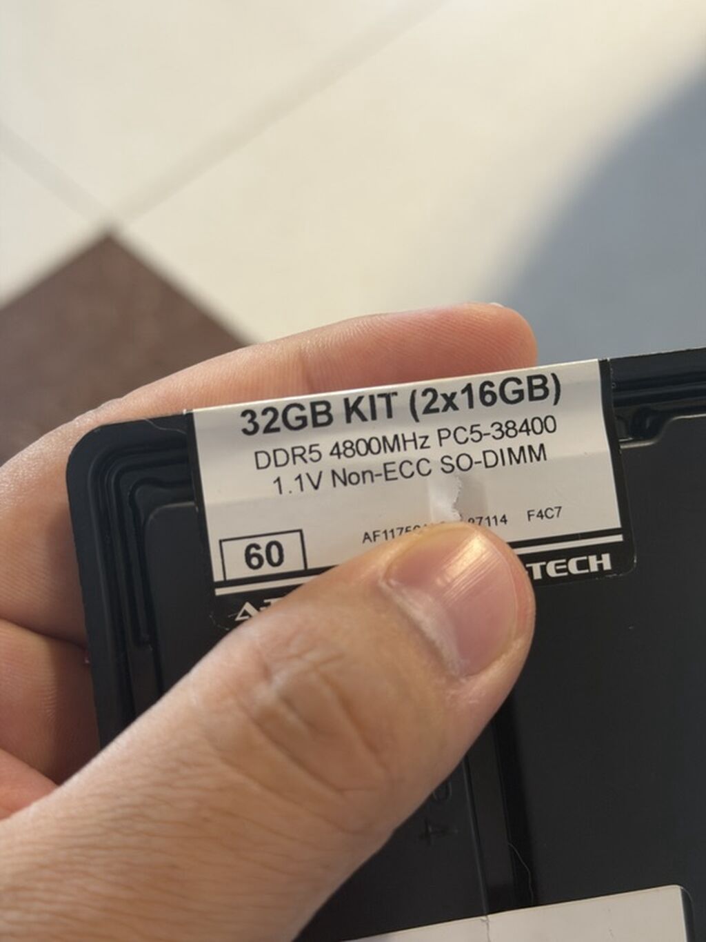 A-TECH Premium Memory DDR5 SO-DIMM yaddaş dəsti - Tutum: 32GB KIT — Elektronika, Bakı