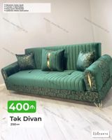 Məhsul: Tək Divan Ölçü: 250 sm Xüsusiyyətlər: - Mexanizm: Açılan — Mebel
