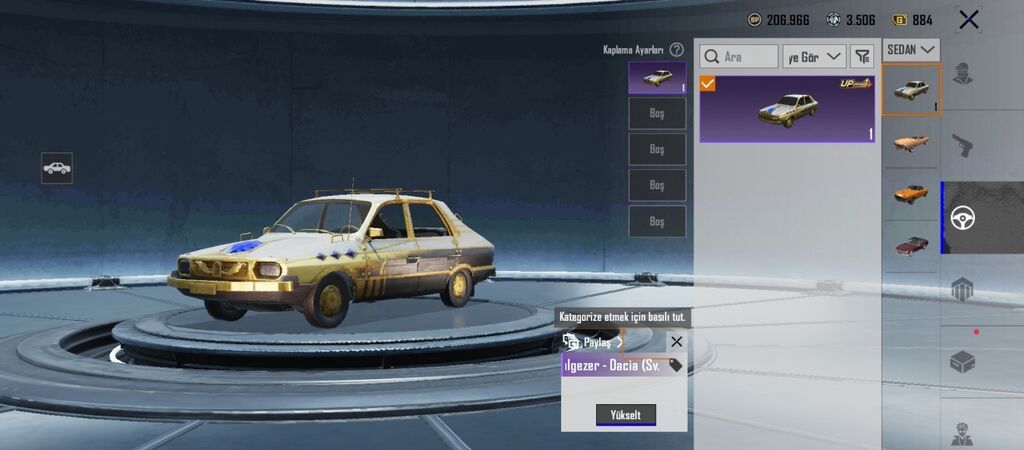 PUBG Mobile hesabı – inkişaf etmiş kolleksiya və nadir əşyalar - — Digər, Bakı (5)