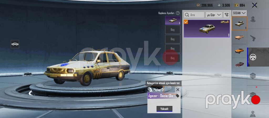 PUBG Mobile hesabı – inkişaf etmiş kolleksiya və nadir əşyalar - — Digər, Bakı (5)