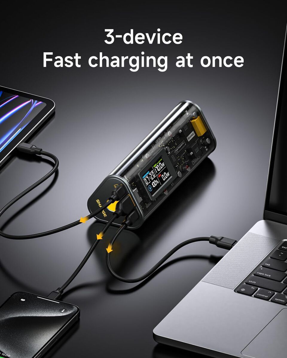 SHARGEEK 170 Power Bank (140W / 24.000mAh) — Elektronika, Bakı (3)