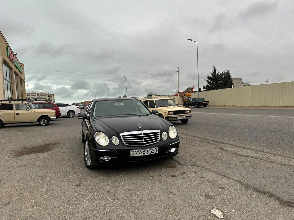 Mercedes E 200, 1.8 L, 2006 il, 153 000 km — Avtomobillər, Bakı (8)