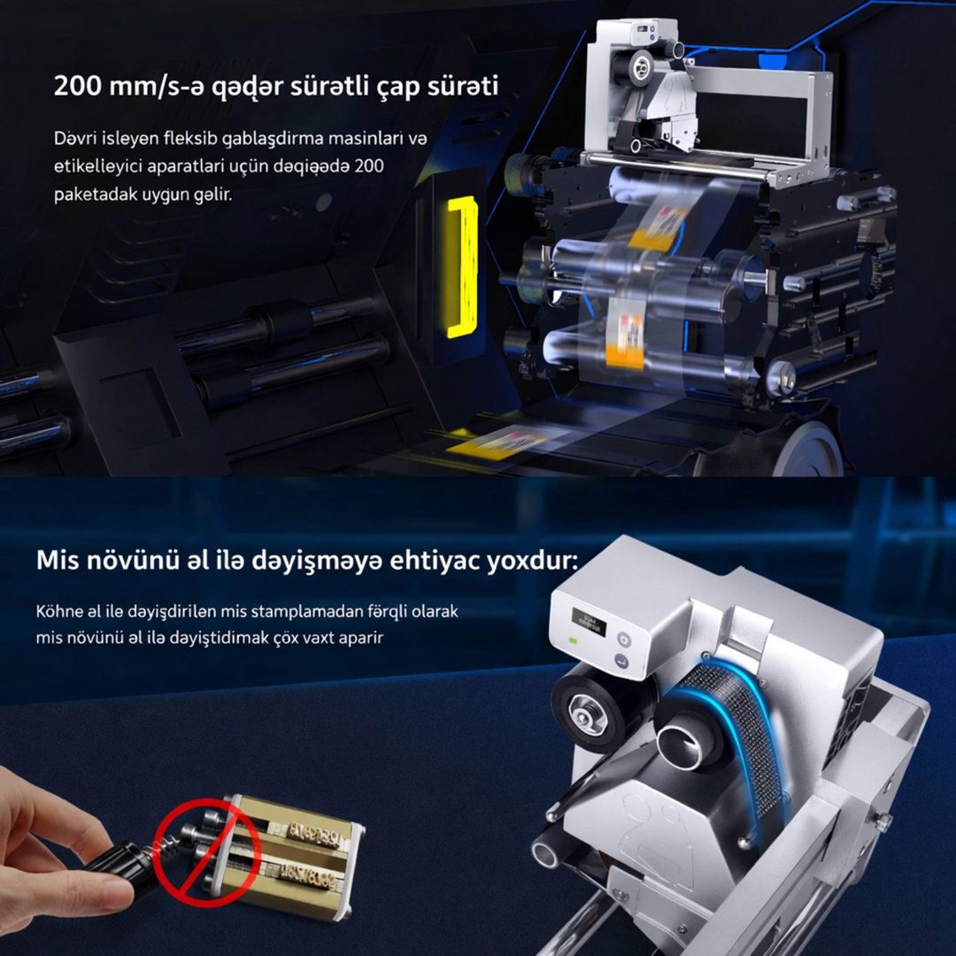 Tarix vuran printer — Mallar, Bakı