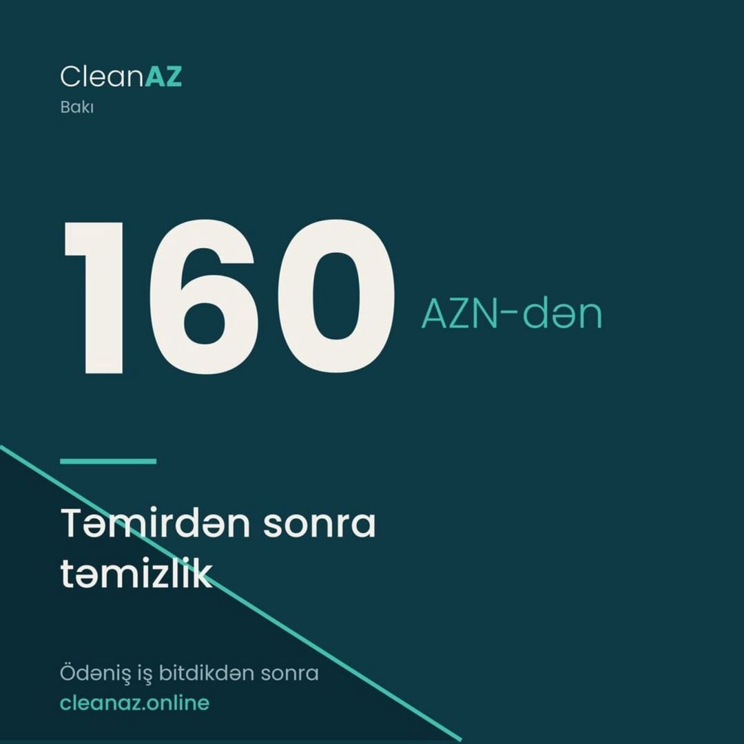 Təmirdən sonra təmizlik — Təmizlik, Bakı