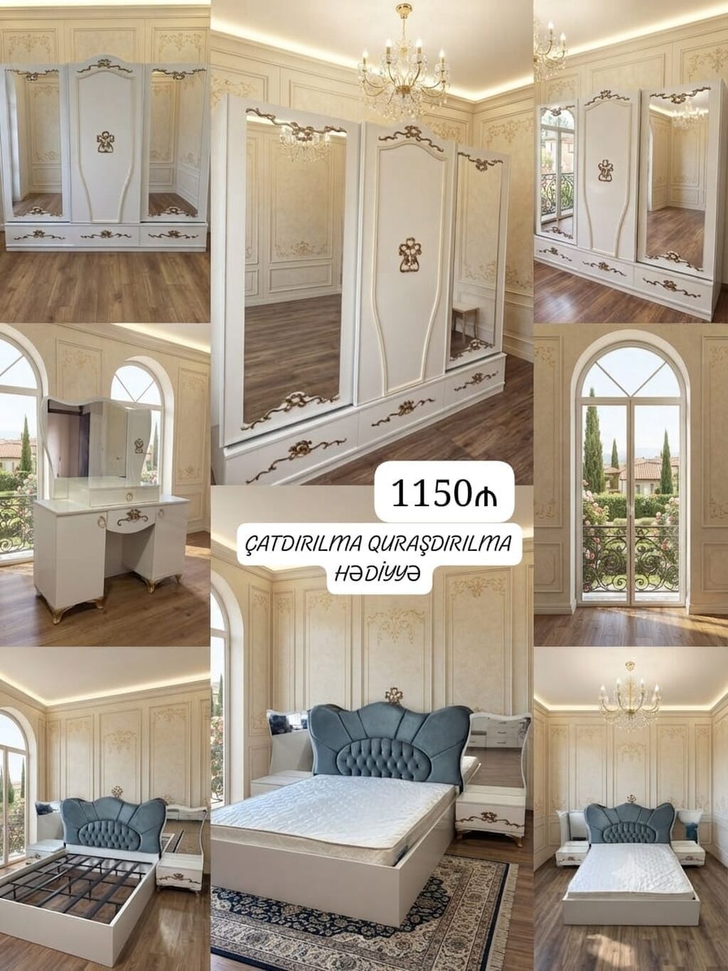 Yataq mebeli 1150 manat Catdirilma qurasdirilma yaxin erazilere — Mebel, Mehdiabad