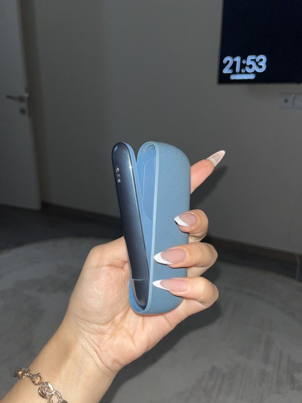 IQOS Iluma One – tütün qızdırma qurğusu - Rəng: göy/boz tonlarında - — Gözəllik və sağlamlıq, Bakı (2)