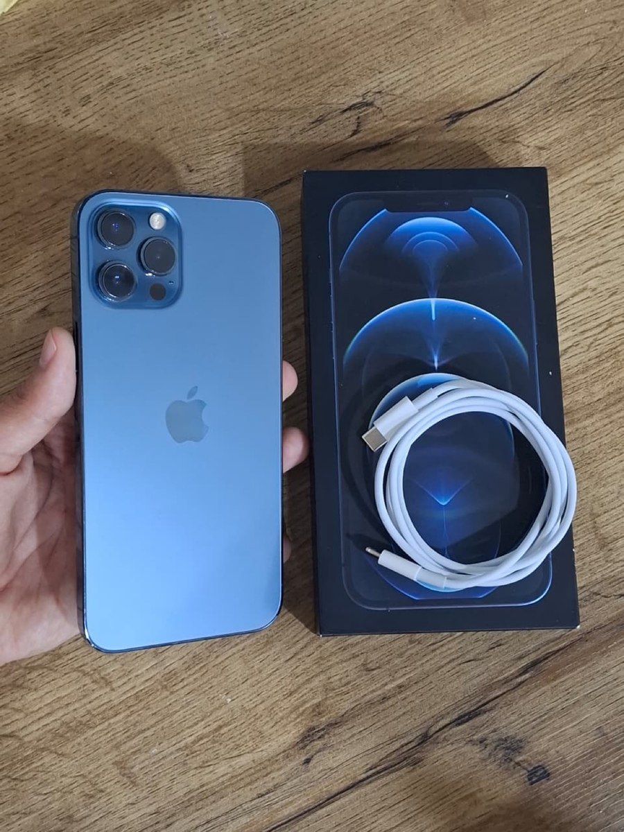Apple iPhone 12 Pro Max Pacific Blue 128GB/6GB — Mallar, Bakı