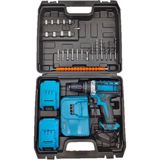 Zərbəli akkumulyatorlu matkap-şurupqaytaran dəsti — Drills, and screwdrivers