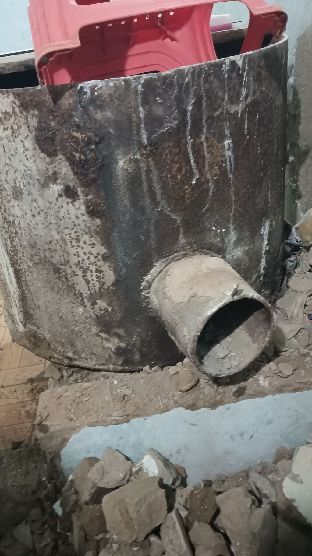Bak, Metal, 500 l l, İşlənmiş, Ünvandan götürmə — Mallar, Saray