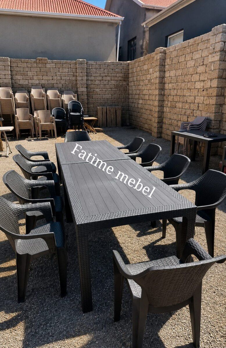 Masa və oturacaqlar — Mallar, Bakı