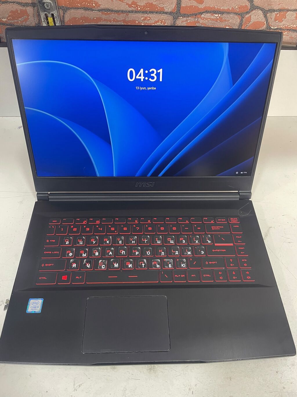 MSI GF63 Thin 9SCX oyun noutbuku - Ekran: 15.6" FHD (1920x1080) — MSI, Saray (2)