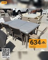 Bağ mebeli dəsti – rattan üslublu masa və 6 ədəd kreslo - İstifadə — Mebel