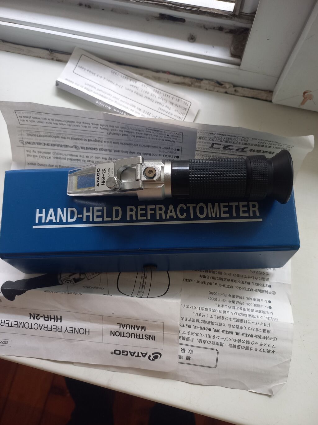 ATAGO HHR-2N – əl tipli bal refraktometri Məhsul təsviri: - — Alətlər, Bakı (4)