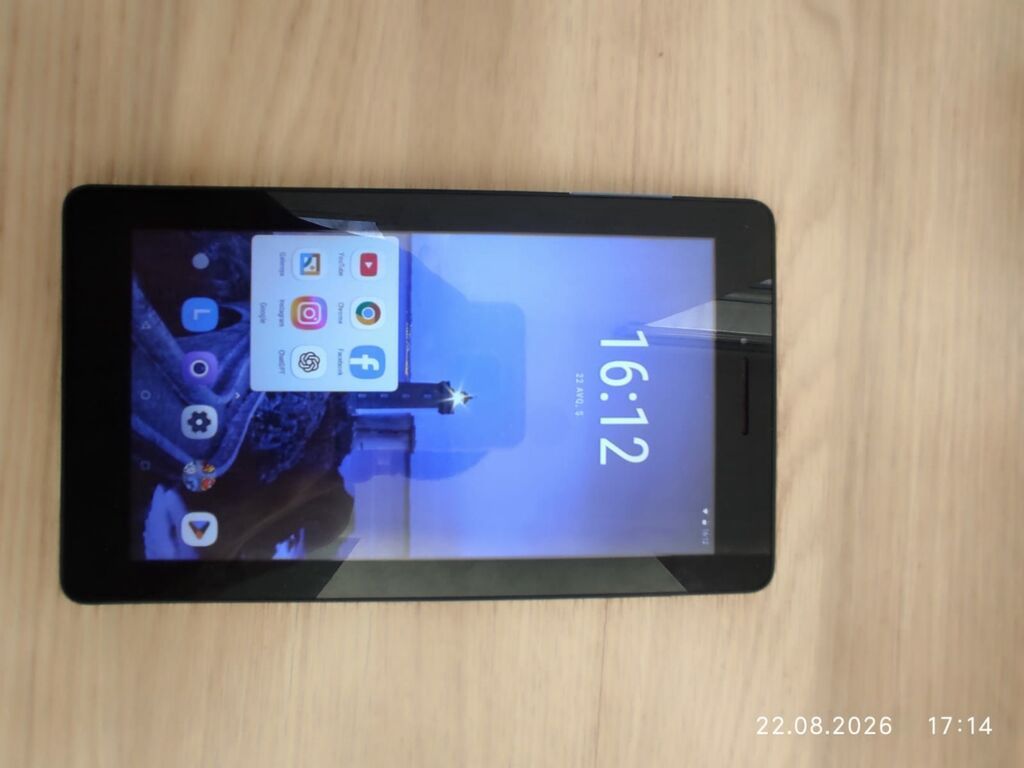 Android planşet - Təxmini 7–8 düymlük sensorlu ekran, klassik qara — Digər planşetlər, Bakı (3)