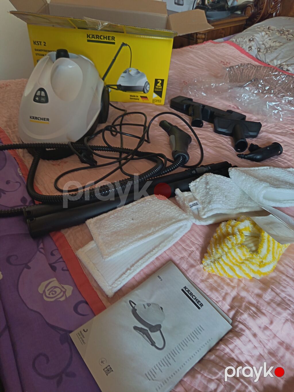 Kärcher KST 2 buxarlı təmizləyici TEP TEZEDİR MAŞIN TEMİZLƏMƏK UÇUN — Elektronika, Digah (5)