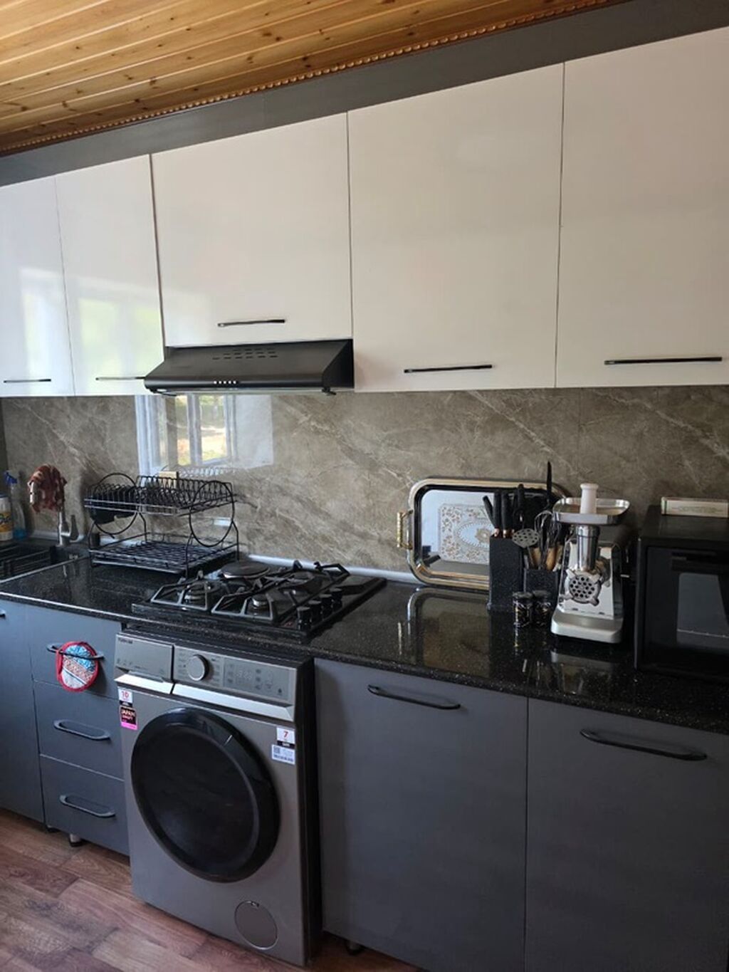 20 gün cemi istıfade olunub yenidir. Mətbəx mebeli dəsti — Mebel, Bakı (3)