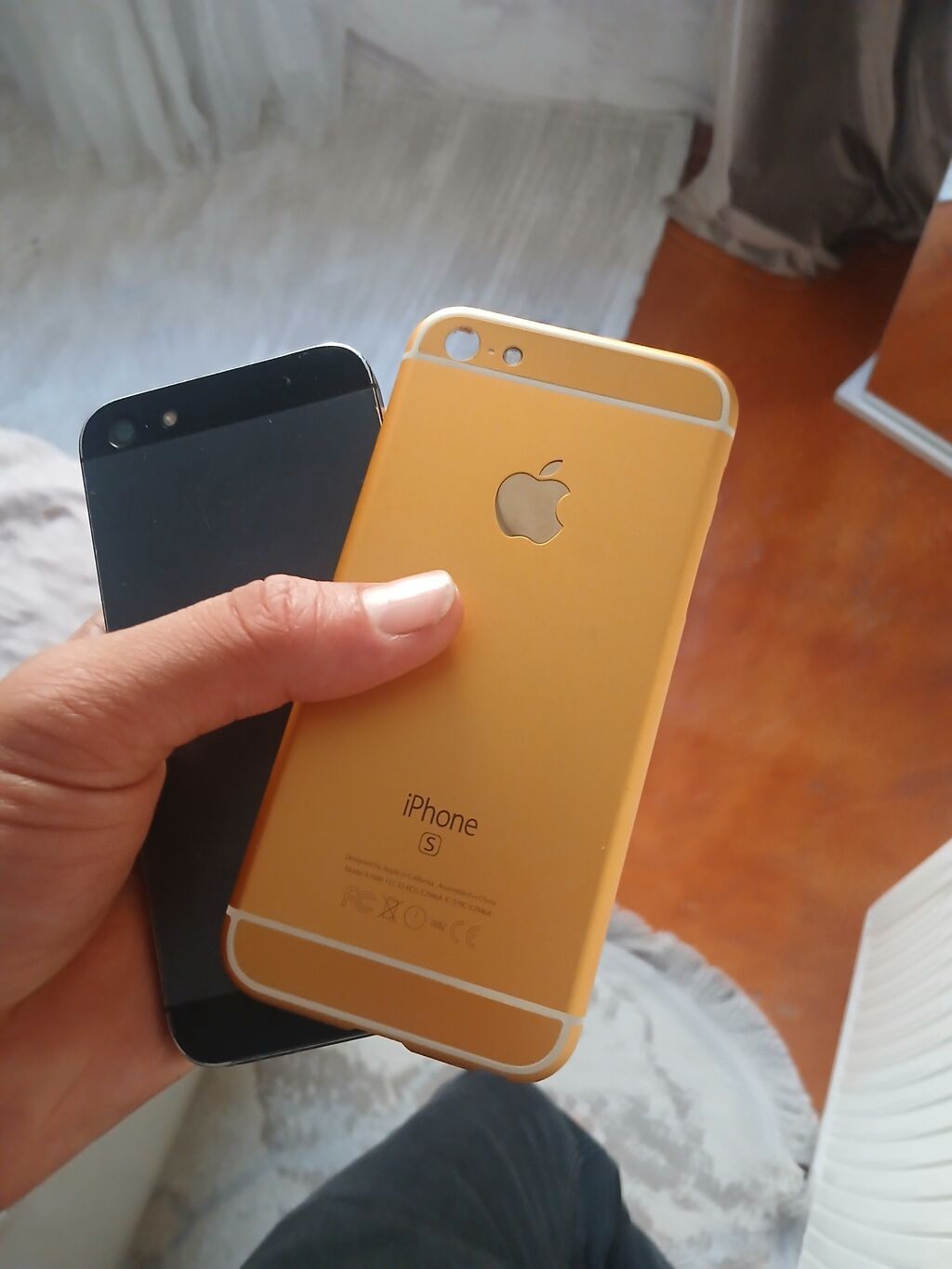 IPhone 5s, Qara, Barmaq izi — Apple iPhone, Xaçmaz (2)