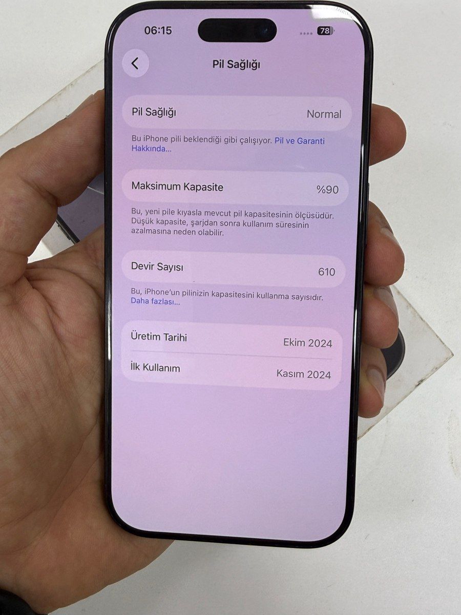 Apple iPhone 16 Pro Black Titanium 128GB/8GB — Smartfonlar, Sumqayıt (2)