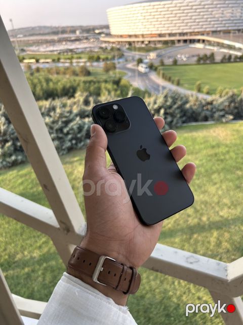 IPhone 14 Pro Max, 256 GB, Jet Black, Zəmanət, Simsiz şarj, Face ID