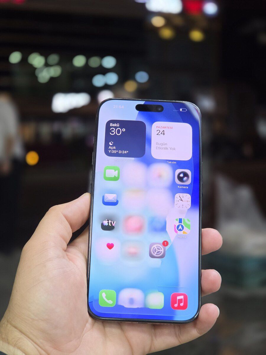 Apple iPhone 16 Pro Max Black Titanium 256GB/8GB — Smartfonlar, Bakı (7)