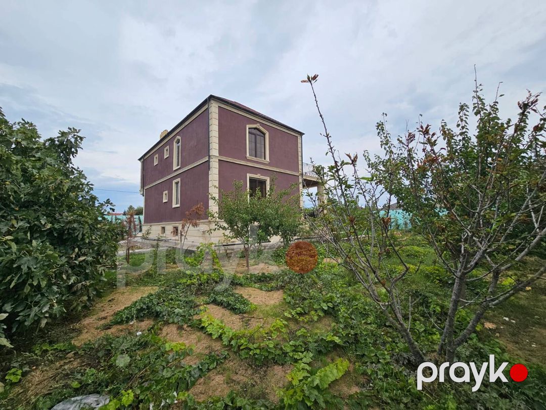 Satılır 11 otaqlı həyət evi/bağ evi 450 m² — Ev, villa, Bakı (4)