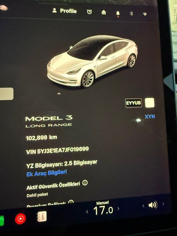 Tesla Model 3, 62 kWh, 2018 il, 103 000 km — Avtomobillər, Bakı (11)