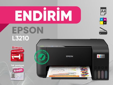 Printer Epson EcoTank L3210 (C11CJ68405) — Bakı