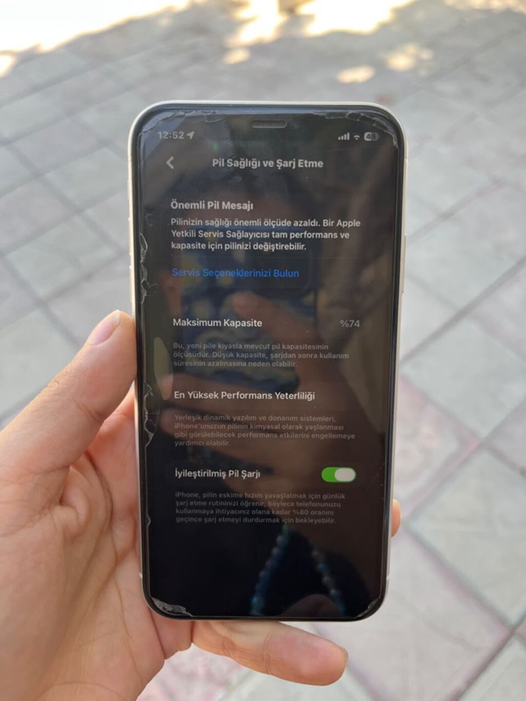 IPhone 11, 128 GB, Ağ, Face ID — Apple iPhone, Sumqayıt (4)