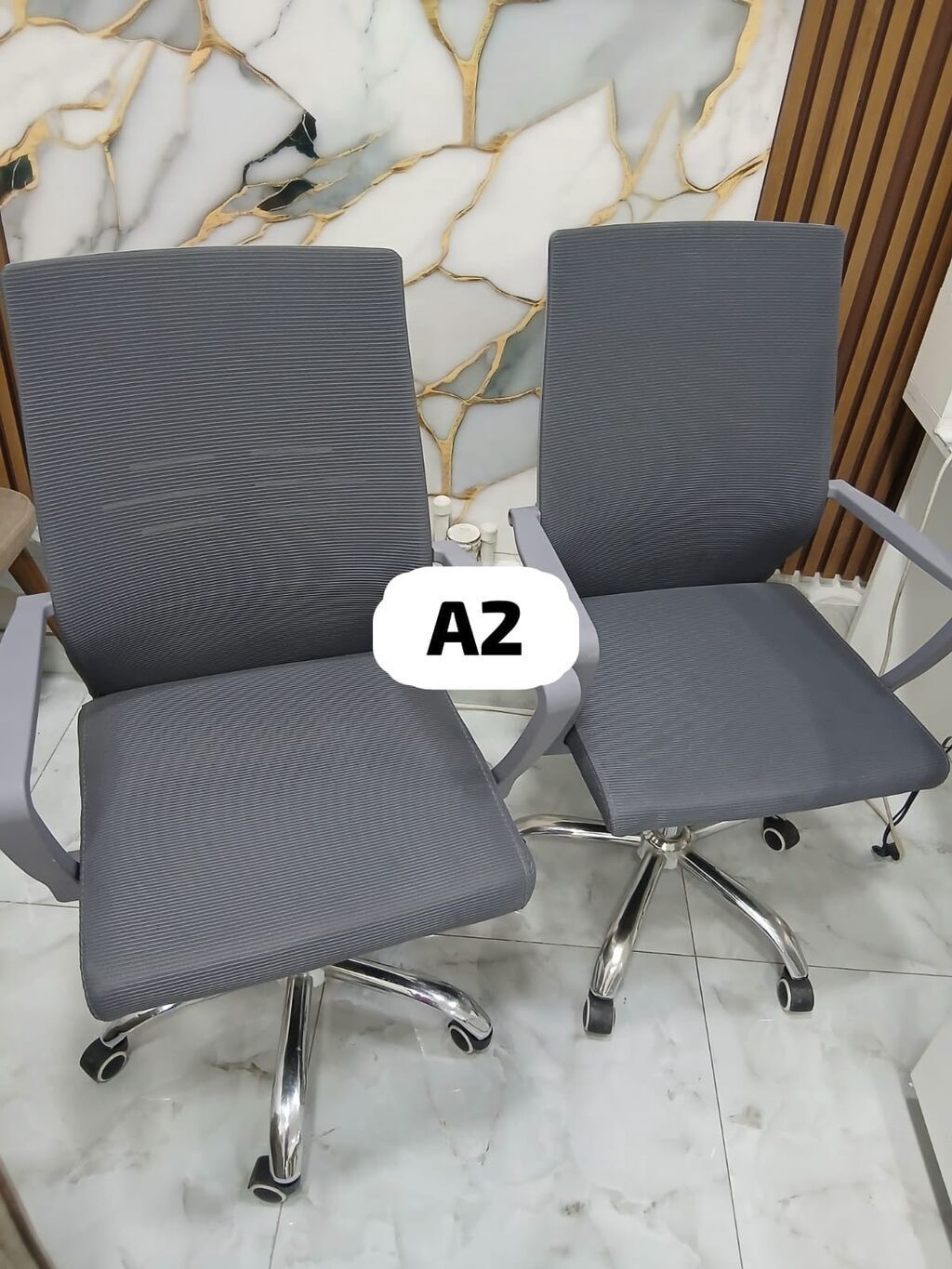 AYNUR 2 💃 2 ədəd Kireslo Cəmi 110 azn qiymət Ünvan yeni Güneşli — Ofis mebeli, Bakı