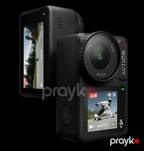 DJI Osmo Action 4 aksion kamerası - 1/1.3" sensor, f/2.8 obyektiv — Bakı