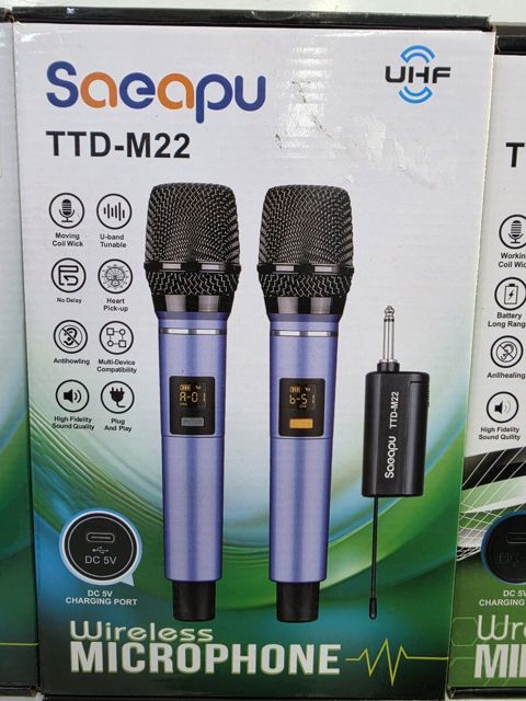 Blueooth karaoke mikrofon