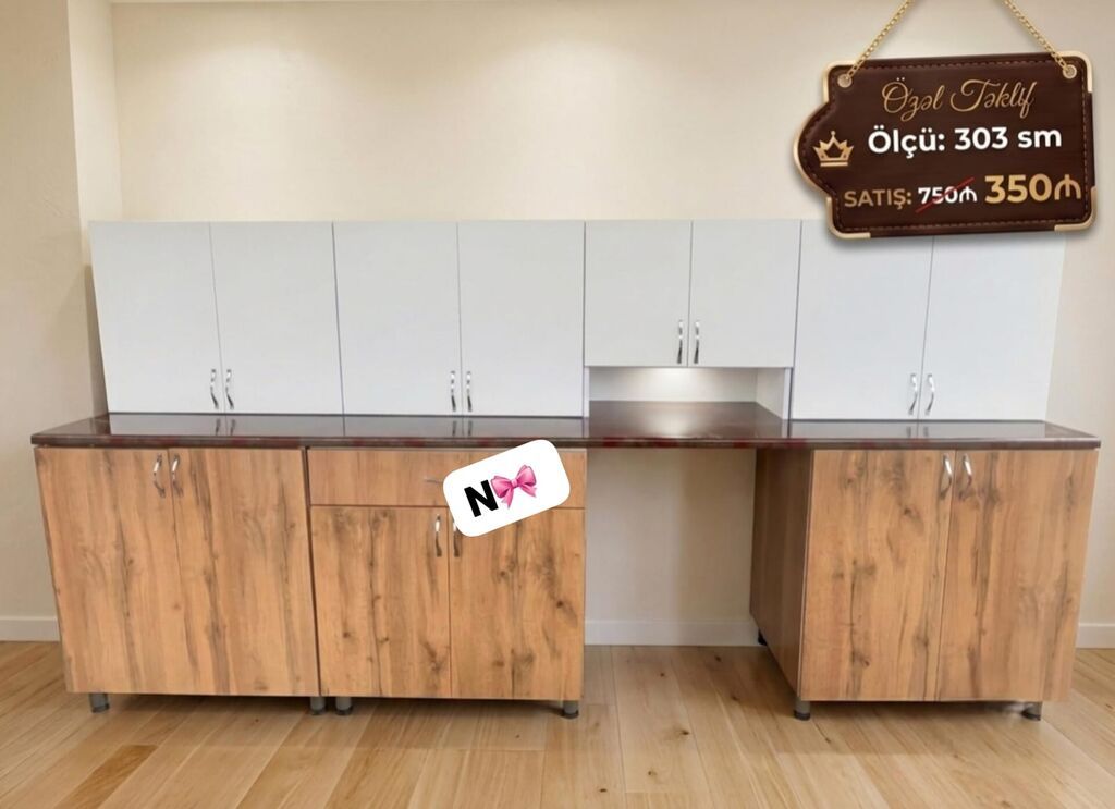 Satılır: *BİRBAŞA İSTEHSALDAN mətbəx mebeli* Qeyd: *Hazır* *əldə* — Mebel, Bakı
