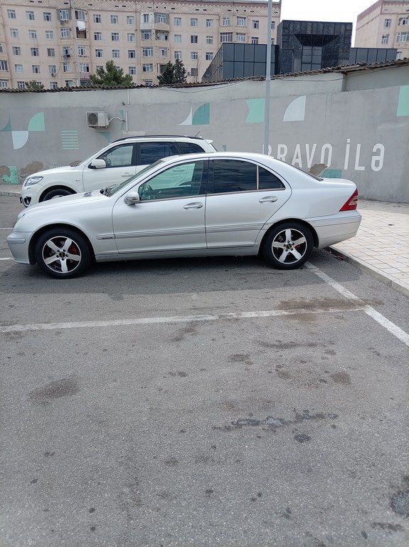 Mercedes C 200, 2.0 L, 2000 il, 320 000 km — Avtomobillər, Sumqayıt (3)