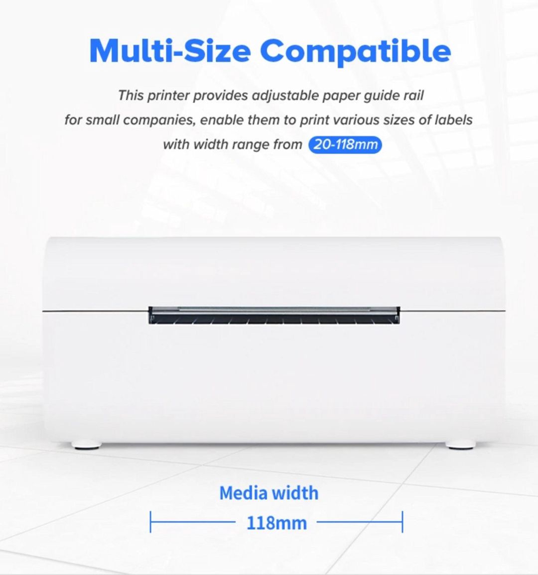 Etiket printeri OCOM OCBP-402DT Termal Ağ (USB+Wi-Fi+Bluetooth) — Biznes və avadanlıq, Bakı (5)