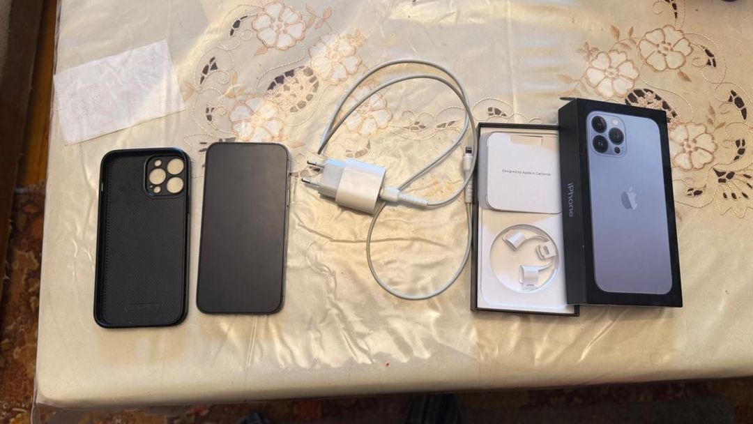 Apple iPhone 13 Pro Max Sierra Blue 128GB/6GB — Smartfonlar, Bakı (5)