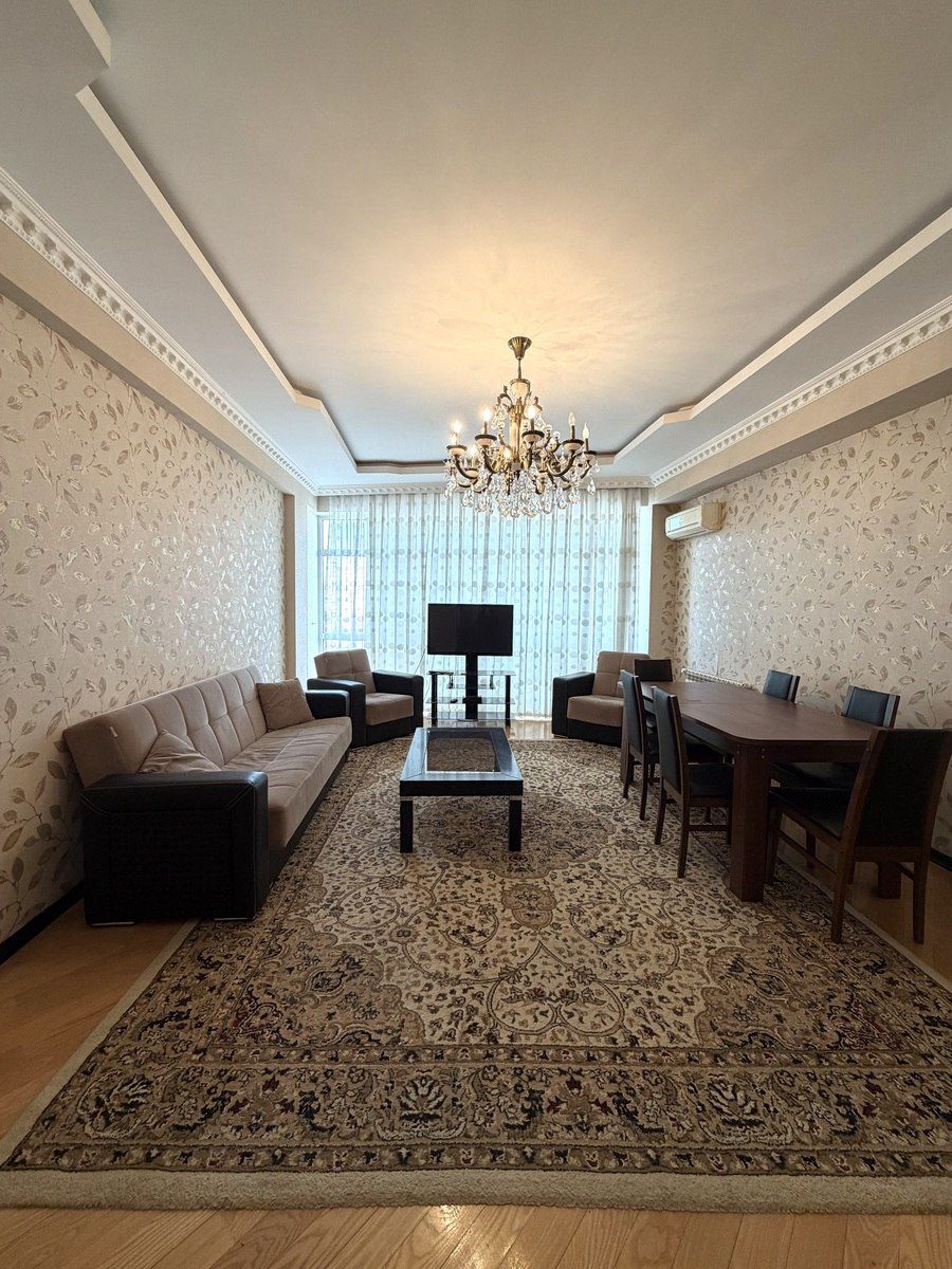 İcarəyə verilir 3 otaqlı yeni tikili 130 m² — Mənzil, Bakı (2)