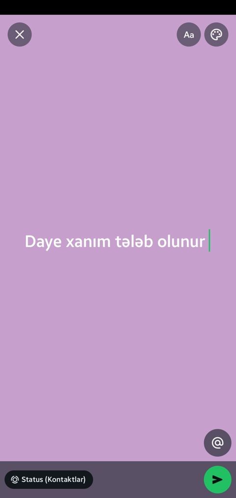 Dayə tələb olunur, İstənilən yaş, 1 ildən az təcrübə, 6/1 — Bakı