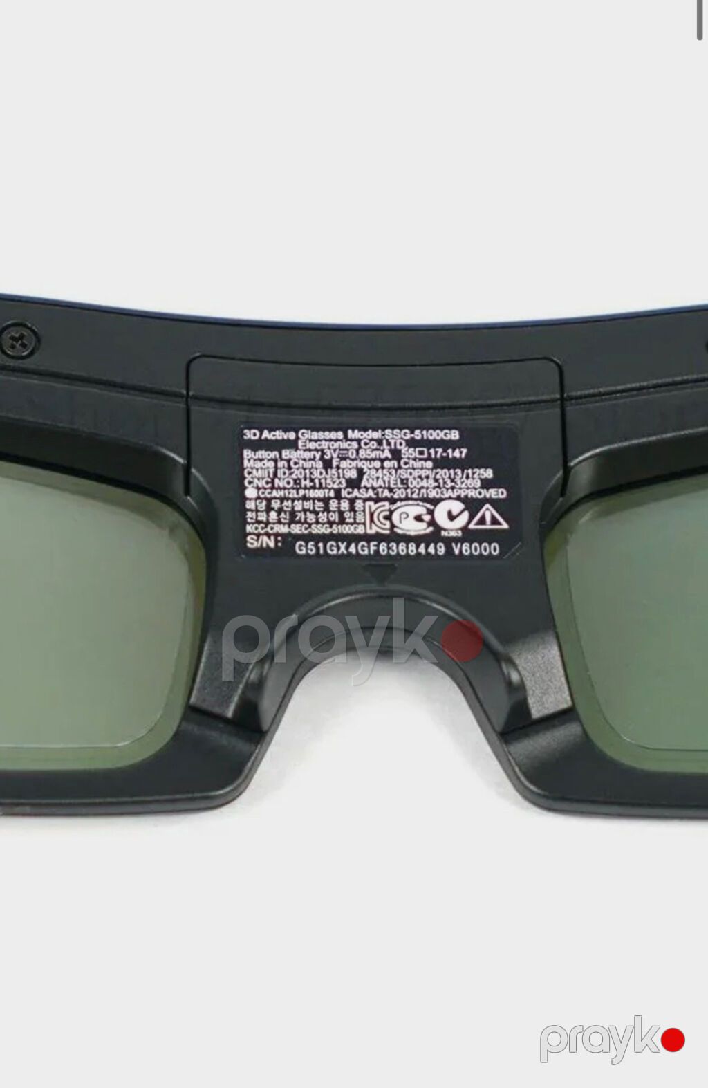 Samsung tv 3D eynek, 1 ededdir Yenidir. Original. Işlenmeyib — TV və Video, Bakı (2)