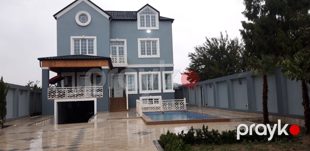 Satılır 5 otaqlı həyət evi/bağ evi 420 m² — Ev, villa, Bakı (8)
