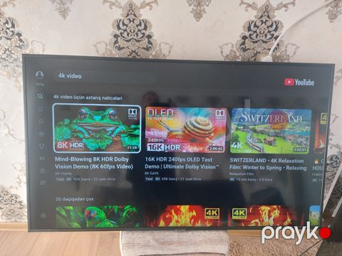 Televizor Samsunq UE50RU7100 — Bakı